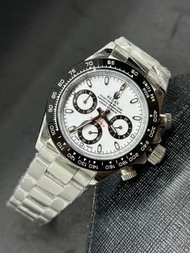 Seiko relax logo 精工石英計時芯用電池 39mm size case 鋼殼 Daytona submarine datejust explorer stye seiko mod cus