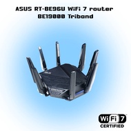 (ส่งจากไทย) ASUS RT-BE96U BE19000 Tri-band WiFi 7 Router ใหม่ 320MHz โอน/บัตรรูดเต็ม One