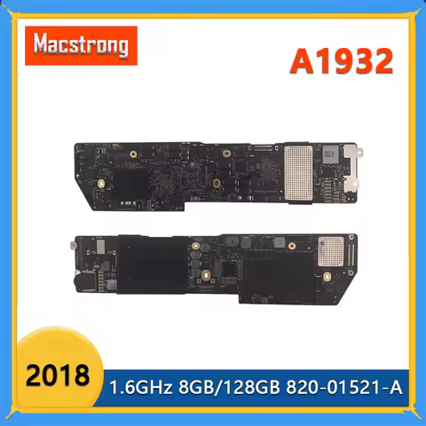 Original A1932 Logic Board 820-01521-A for Macbook Air 13.3” A1932 Motherboard 2018 1.6 GHz 8GB 128G