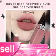 lip gloss ❣Rouge DA Forever Liquid (100 Forever Nude) with Paper Bag Lipstick Makeup Color Beauty Gl