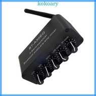 KOK Precise 3Band Equalizers Sound Mixer With External Antennas For Long Ranges  Reception 20HZ–20KH