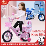 Kidsgo Fashion Bike For Kids Learning Kids Bicycle With Back Seat And Front Basket