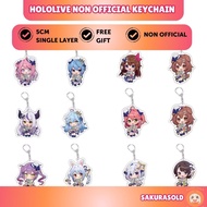 Hololive Keychain Hololive Keychains Hoshimachi Suisei Keychain Miko Keychain Arcylic Fubuki Gura Pe
