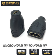 Micro HD Adapter Extender HD Type D Female to HD Type A Female Coupler Connector Support 3D 1080P fo