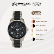 Roscani Marco 980 Bracelet Men Watch - Multifunction + WR 5ATM | Man Watch | Analog Watch | Watch Wa