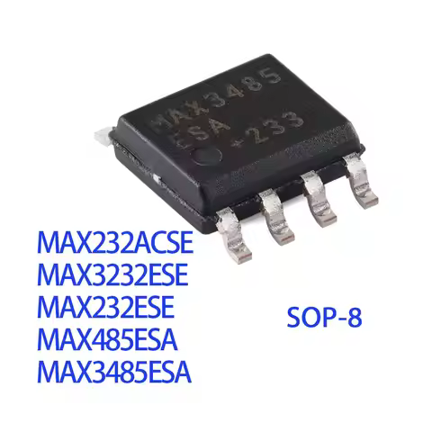 10PCS MAX232ACSE MAX3232ESE MAX232ESE MAX485ESA MAX3485ESA MAX3232 MAX232 MAX485 MAX3485 IC Chip SOP