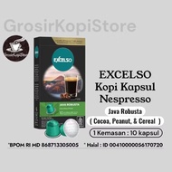Coffee Capsule Excelso Nespresso Java Robusta - Excelso Nespresso Capsule coffee