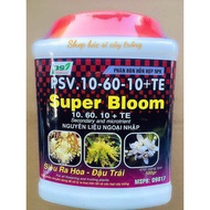500 gram Phân Bón NPK 10-60-10 + Te Giúp Siêu Ra Hoa Đậu Trái Lá Mau Già Nuôi Hoa Dài Mập