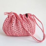 Women's raffia bag , shoulder bag , handbag small , summer straw bag, crossbody