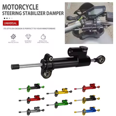 For KAWASAKI GTR 1400 GTR1400 / CONCOURS 14 ABS 2007-2018 CNC Stabilizer Steering Damper Motorcycle 