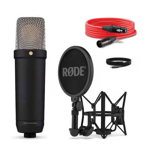 RODE NT1 5th Generation Studio Condenser Microphone Large-Diaphragm Cardioid XLR/USB For Recording S