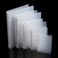 Plastic File A5 B5 A4 Fine Steel Ring 8 Rings Can Be Refilled With Muji Refill Paper File Folder