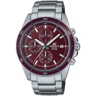 5Cgo CASIO EDIFICE Series EFR-526D-5CV Classic Stainless Steel Watch Men's Watch 【shipped from Taiwan】