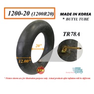 [ New Tube ] 1200-20 Korea butyl tube tire size 12.00-20 1200R20 truck tyre tubes - tiub tayar lori 