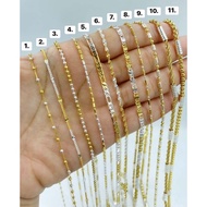 Necklace 2 Kings 20 Inches Long Ld Workauthentic (Not Peeling Not Black Itchy) Pump Hook Delivery Se