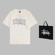 STUSSY 2023春夏新款螞蟻字母印花短袖T恤（S-XXL）