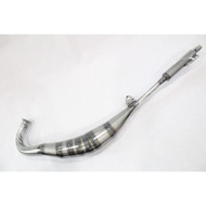 SHM PIPE ON DRAGSTER EKZOS OPEN Y125ZR Y125Z 125Z RXZ RXZ135 Y125 PAIP ON RACING OPEN PIPE