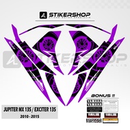 STIKER STRIPING JUPITER MX 135 LC EXCITER 135 2010 - 2015 GRAFIS VARIASI 015