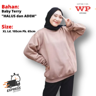 (BISA COD) WP Store/Sweater Wanita POLOS/Basic Sweater POLOS/Sweater Unisex/Crewneck Unisex