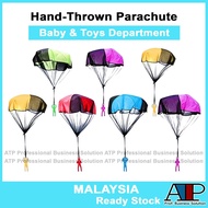 Toy 🪅 Payung Terjun Baling Tangan Hand-Thrown Flying Parachute Toy Tangle-Free Outdoor Throwing Toy 
