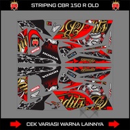 STRIPING VARIASI CBR 150 OLD MINERVA / DECAL STICKER HONDA CBR 150 OLD