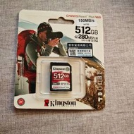 Kingston 512GB SD card V60 SD卡