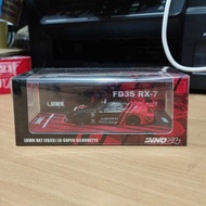 Inno64 LBWK RX7 (FD3S) LB-Super Silhouette (Advan Livery) DIECAST