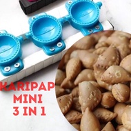 Acuan karipap mini double dan 3 in 1