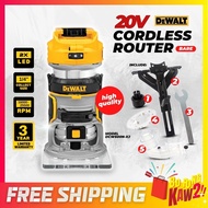 DEWALT DCW600N -XJ 20V Cordless Router ( 1/4" ) ( 8mm ) Brushless Motor XR Bare Unit 3 Years Warrant