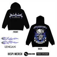 (HF240B) IKSPI Kera Sakti Hoodie or Not the Same Enmity Is Not Trendy DTF Screen PrintingGood BY IKS