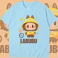 ลาบูบู้ Pop Mart Labubu ผ้าคอตตอน100%S-5XL
