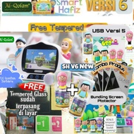 Paket Smart Hafiz Versi 6 Plus USB Hafidz/Hafizah V6 (Bonus TemperedGlass Extra) New Touchscreen Alq