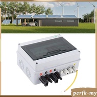 [PerfkMY] Photovoltaic Junction Box, 600V DC Photovoltaic Distribution Box, Protection Against, Circ