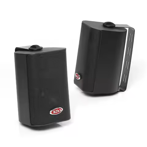MR4.3B 200 Watt Per Pair, 4 Inch, Full Range, 3 Way Weatherproof Marine Speakers Sold in Pairs