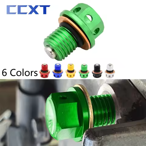 Oil Drain Plug Bolt Screw For Kawasaki Ninja 250R 250SL 400R 600R 650R 750R Z250 Z250R Z750 ZR750S Z