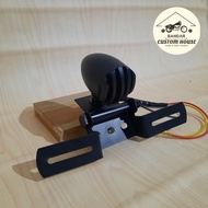 Stop Lamp Custom Grill Kecil Hitam Set Pangkon W175 XSR 155 Japstyle