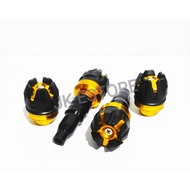 Universal jumbo dragon axle + exhaust shaft PACKAGE 2 ITEMS