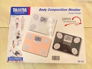 TANITA 全新日本電子磅 白色 可測脂肪