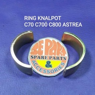 [3E Parts & Acc] ExhaustRing C70 C700 C800 Astrea Clamp Exhaust Ring Top Set Rare Item