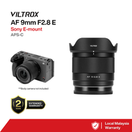 Viltrox AF 9mm F2.8 E Air APS-C Prime Lens for Sony E-Mount Cameras