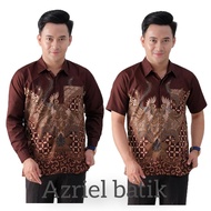 Modern men's batik uniform baju batik lelaki baju batik malaysia lelaki