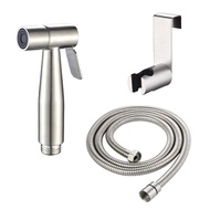 Stainless Steel SUS304 Hand Spray Bidet Hose Set and Bracket for Bathroom