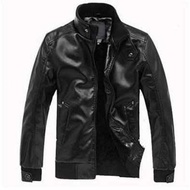 Jaket kulit lelaki jaket lelaki kot musim sejuk