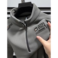 baju t shirt lelaki berkolar baju lelaki 2025 jenama bergaya Hong Kong warna yang sesuai dengan keme