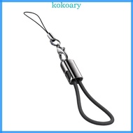 KOK Phone Charging Data Cable USB C to USB C Male PD60W Keychain Cable 20cm Long