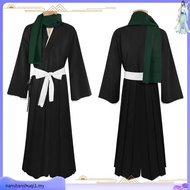 Anime BLEACH Cosplay Aizen Sousuke Set Costume Squad Captain's Robe Cos Suit Halloween Party Costume