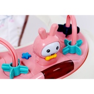 Child Care Bunny Baby Walker (8 Wheeler) (Musical Walker) (Collapsible)
