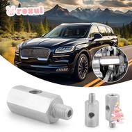 ROXUL Oil Pressure Sensor Connector, 1/8"NPT Female M12 M10 M14 Feed Line Gauge Tee Adapter, 1/8NPT 