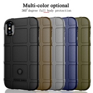 Apple Case For iPhone XS Max 8 7 6S Plus Rugged Shield Silicone Protective Cover For iPhone X Xs XR Cases