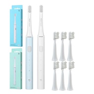New MIJIA Electric Toothbrush T100 Smart Sonic Brush Ultrasonic Whitening Teeth Vibrator Wireless Oral Hygiene Cleaner Electric Toothbrushes